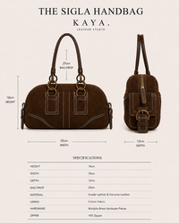 The Sigla in Chocolate Brown