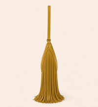 The Oskan Fringe Bag in Yellow