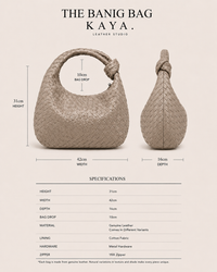 The Banig Bag in Grey